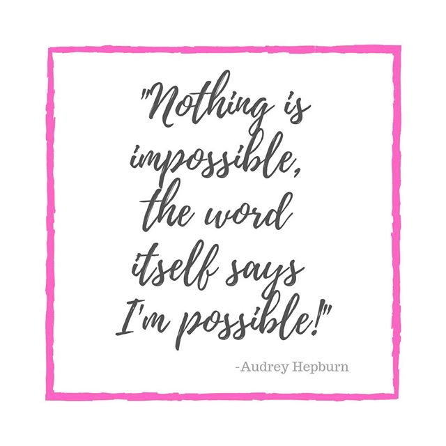 Nothing is Impossible